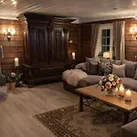 度假居 Eventyrlig Tommerhytte Pa Gardstun *
